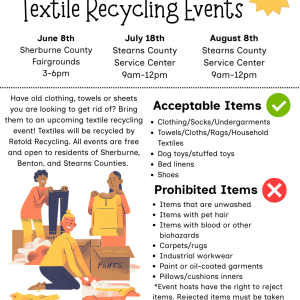 Sherburne County Recycling Event